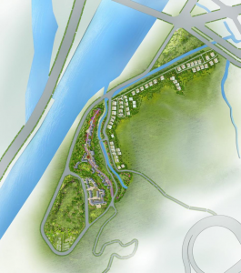 嵩县鹤鸣路以南区域控规及城市设计