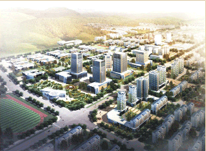 栾川县城东新区控制性详细规划-景观节点图