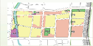 洛阳市瀍河区中州路至九都路地区控制性详细规划-绿地、紫线