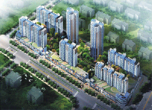 洛阳市一拖技术中心详细规划-效果图
