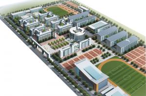 洛阳市第一高级中学新校区鸟瞰